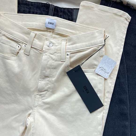 NWT Edwin x Free People High Rise Skinny Jean - Picture 4 of 8